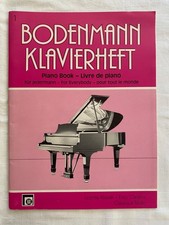 Bodenmann Klavierheft für jedermann Leichte Klassik Notenheft