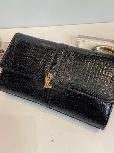 Baby krokodilledertasche - baby,