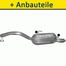 Endtopf Auspuff+ für PEUGEOT 807 2.2 D 136PS 2002-2006