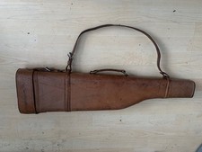 Jagdtasche Gewehrholster Gewehrtasche Leder 80x20x9 cm