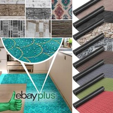 Küchenläufer Teppich Küchenteppich waschbar rutschfest Holz Läufer Küche ANRO