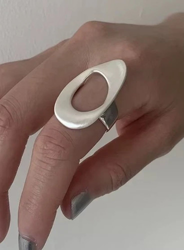 Edler ovaler ring 925 silber - ring,
