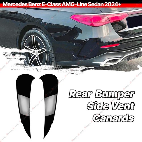 Rear bumper fins aero flaps - bumper,