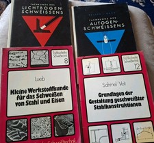 4 Fachkundebücher Schweißtechnik Schweissen