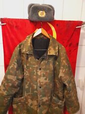 Udssr/Russische Armeejacke Tarnmuster BUTAN Ttsko +Schapka/Ushanka