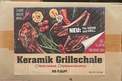 Topf keramik grillschale - ur-topf,