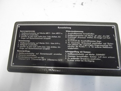 Hartmann braun messgerät - hartmann, &