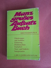 Manz großes Aufsatzbuch