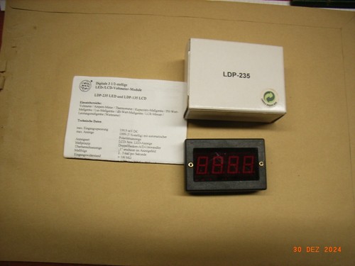 Ldp 235 voltmeter einbau - ldp-235,
