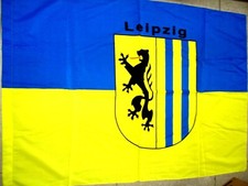 Fahne Stadt Leipzig   Bedruckt