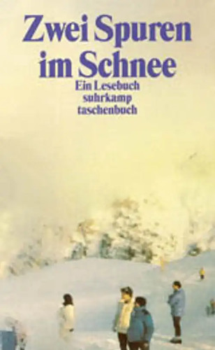 Zwei spuren schnee - zwei,