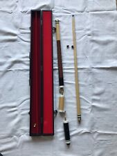 Billard Queue 3-teilig mit Koffer 140 cm Gesamtlänge