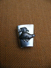 Birkhahnfederhülse XL Hutschmuck  Barthülse  Trachtenhut  Barthalter   Saubart  