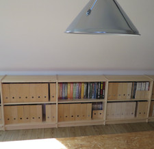 Regal Regalsystem Bücherregal Massivholz Kiefer natur flexibel & erweiterbar