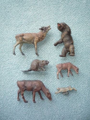 Alte tiere figuren aus - 13,