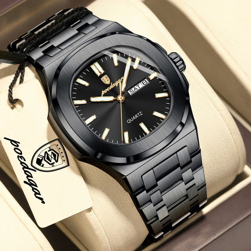 Poedagar herrenuhr 853 schwarz - poedagar,