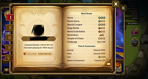 Summoners war account - war,