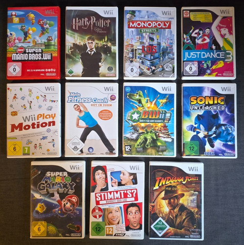 Nintendo wii spiele auswahl - spiele,