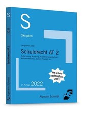 Schuldrecht AT 2 Langkamp Alpmann Schmidt Skript Zivilrecht Taschenbuch 2022