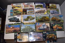 Modellbau 1:72 Konvolut 4 19tlg Fahrzeuge Militär Panzer Revell Esci Airfix