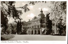 AK Baden-Baden "Schloß Favorite" 1952 ungelaufen Echtes Foto