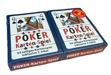 Poker Spielkarten- Poker