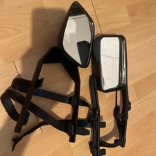 Wohnwagen Anhänger Spiegel Links Rechts Schwarz Universal Außenspiegel 2 er Set