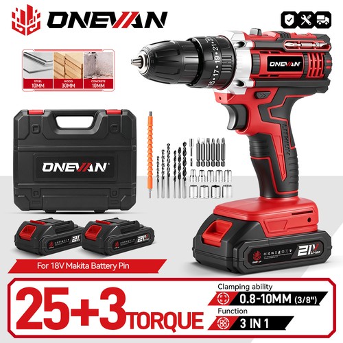 21v akkuschrauber set - set, 3in1