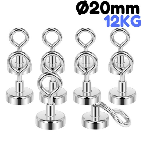 Neodym magnetösen 20 mm - 10,