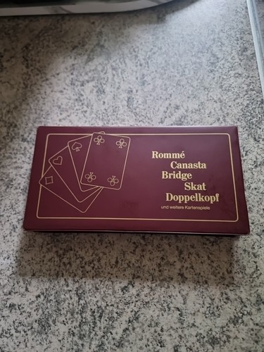 Romme canasta bridge - canasta, skat
