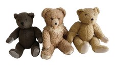3x Alte Teddybären Konvolut