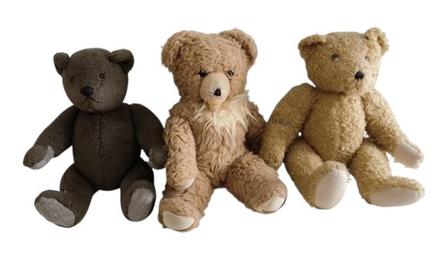 Alte teddybären konvolut - 3x,