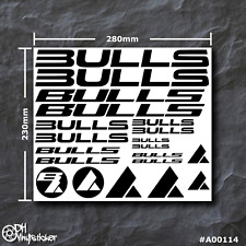 Bulls Sticker Schwarz |