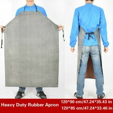 Strapazierfähige Gummi Schürzen Fabrik Küche Metzger Overall Schürze wasserdicht