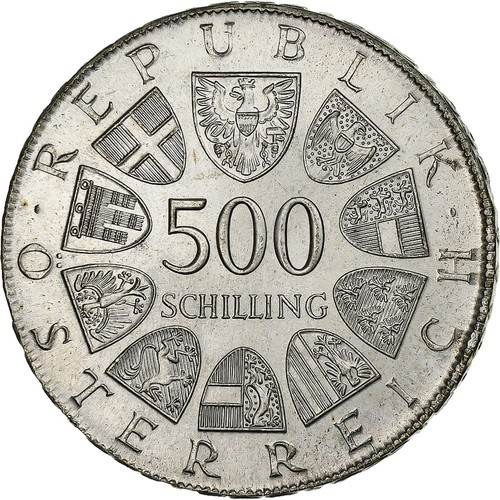 österreich 500 schilling - 500,