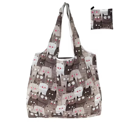 Shopper katzen faltbare - shopper,