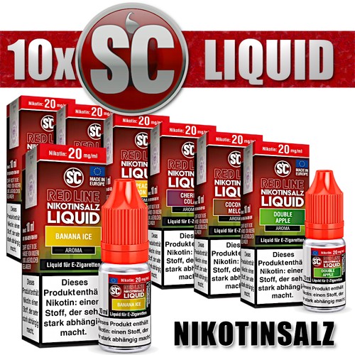 10x 10ml red line overdosed - sc,