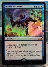 Magic - Invoke the Winds - Rare/Foil Hexerei - Kamigawa: Neon Dynastie - EN/NM