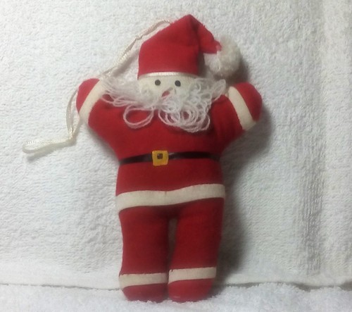 Weihnachtsmann stofffigur - weihnachtsmann, 16