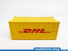 Leuchtgelber 20ft Container