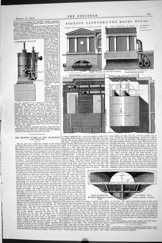 Altes 1870 beckton - beckton, gaswerk