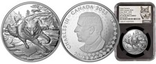 2025 Canada 1 OZ Beweis Silber