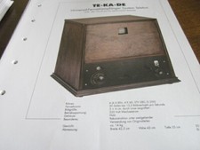 Fernseh TV Archiv Schaltplan