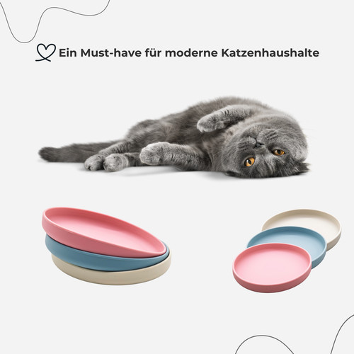 Futternapf katze flach - katze,,