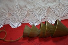 Tür Glocke Glockenstrang Bronze  schöne klang SELTEN 1190g