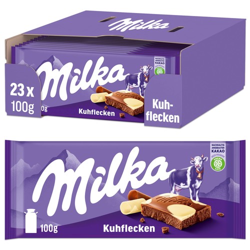 Milka schokolade kuhflecken - milka,