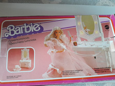 Barbie Schminktisch Frisierkommo  Mattel 1985 Kommode  Vintage
