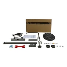 Goerbach Thermostat‑Duschset 10″ Edelstahl Regendusche B‑Ware