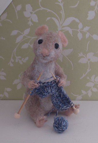 Filzfigur maus ratte - filzfigur,