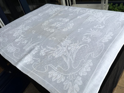 Jugendstil seidige leinen - seidige,